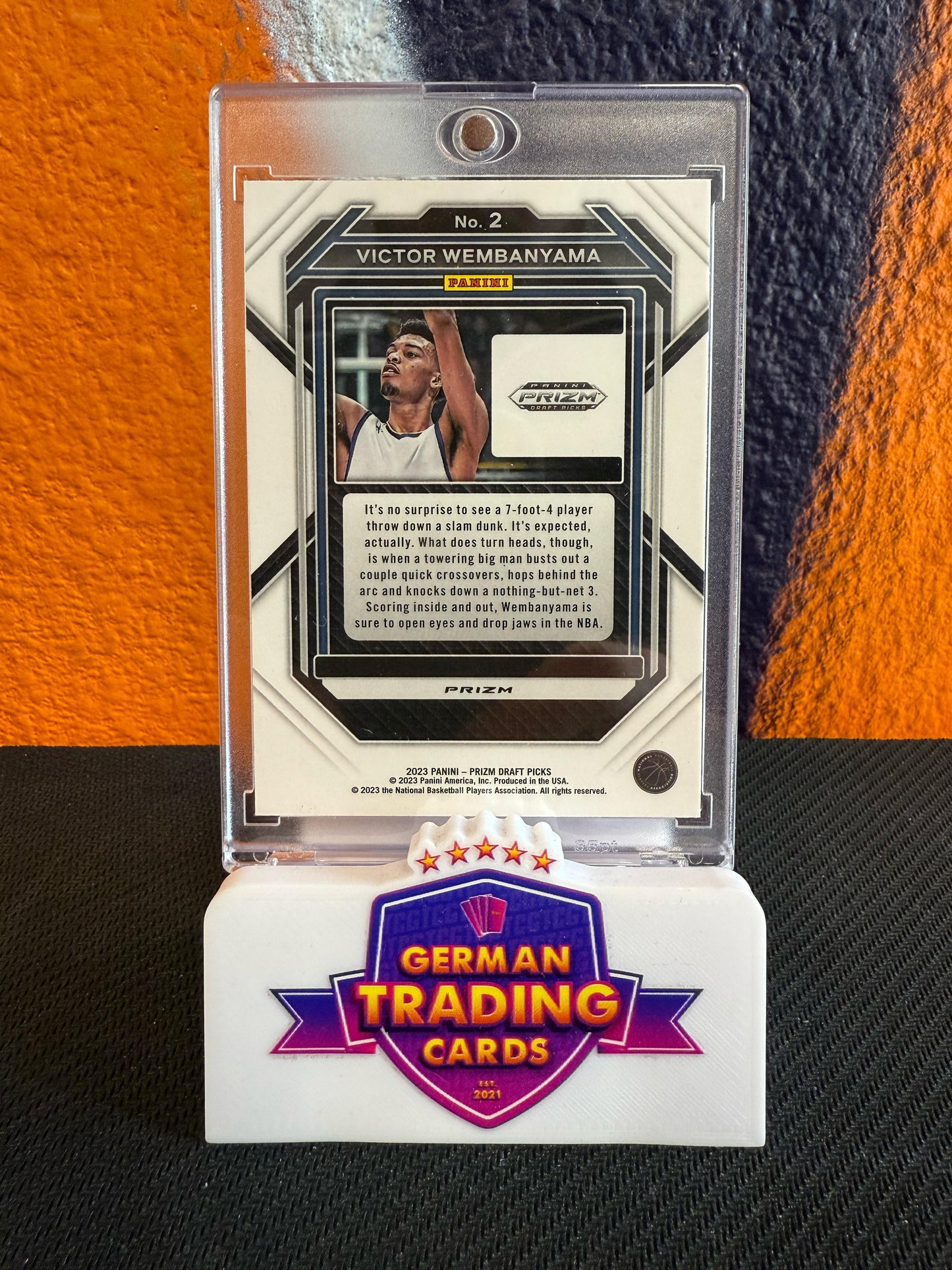 Victor Wembanyama Rookie Green Prizm - Panini Prizm Draft Picks 2023