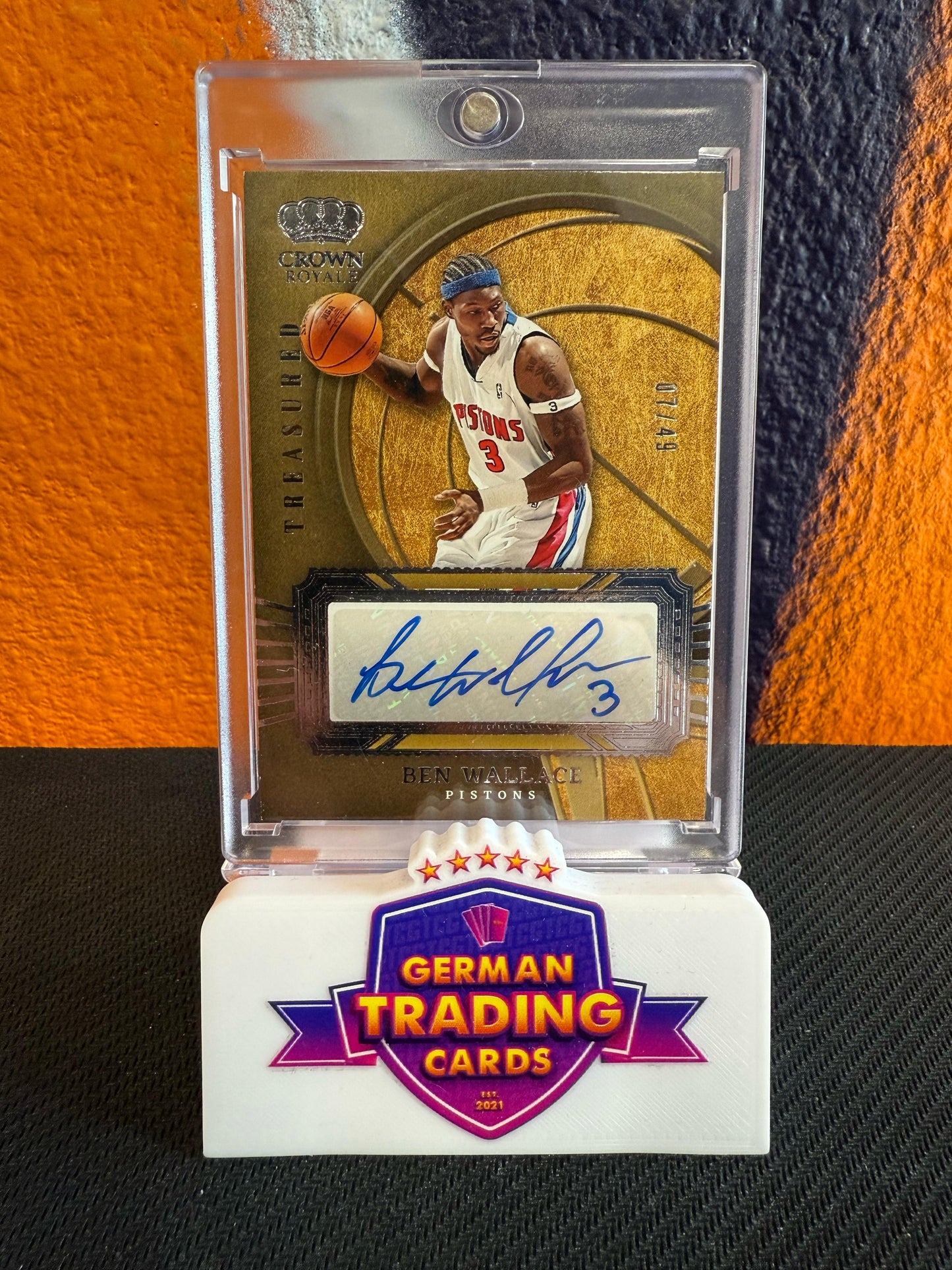 Ben Wallace Auto 07/49 - Panini Crown Royale 2023-24