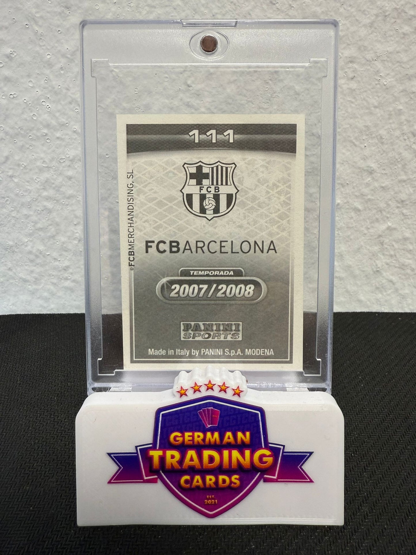 Lionel Messi Sticker Velocidad #111 2007/08 - Panini Sports