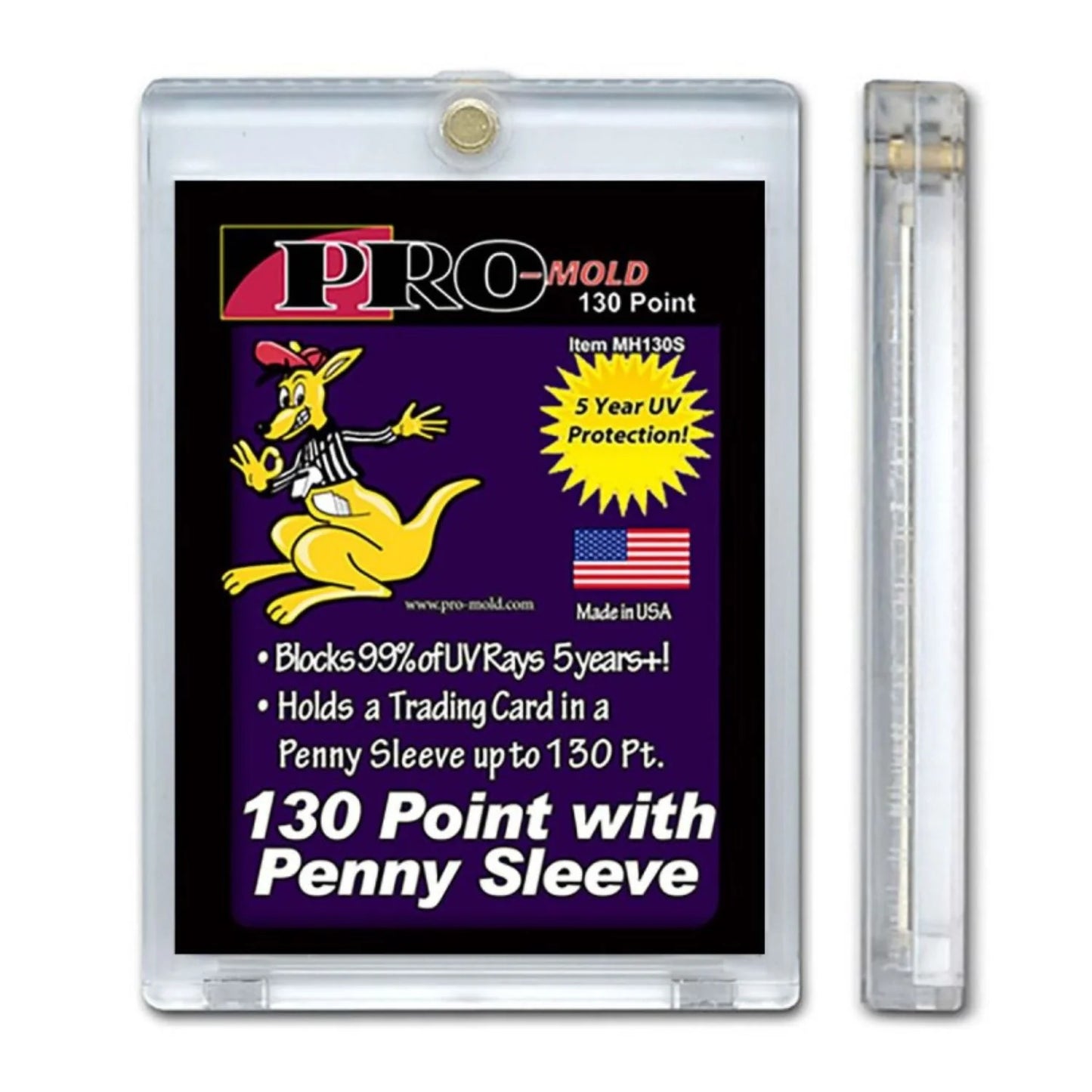 BCW PRO-MOLD Sleeved Magnetic Card Holder - 130pt