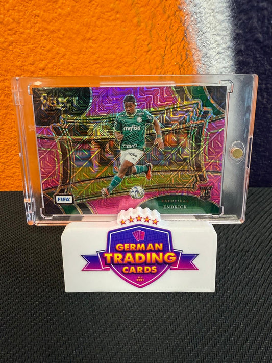 Endrick Rookie Field Level Pink Mojo 167/199 #220 - Panini Select FIFA 2023-24