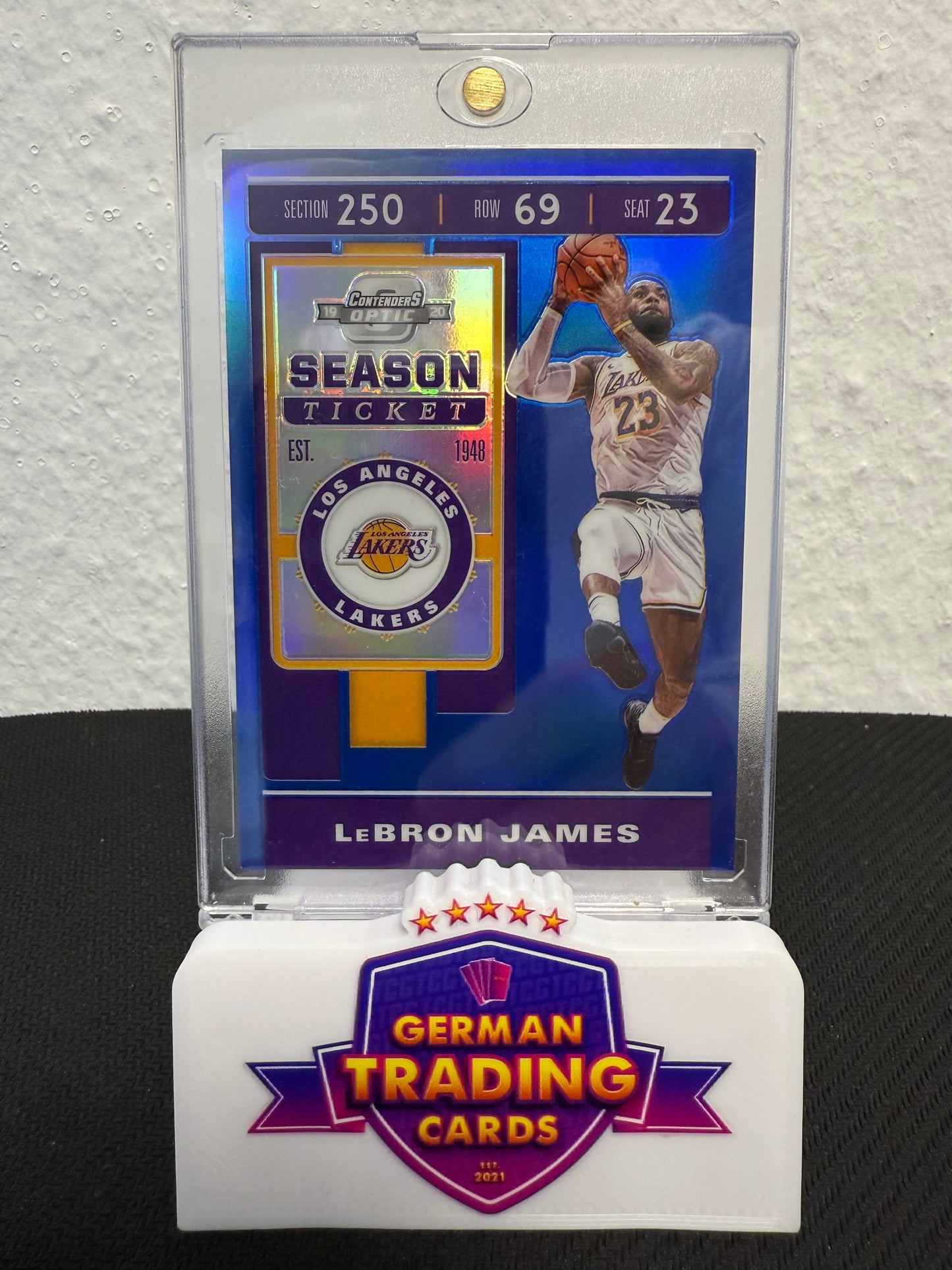 LeBron James 49/99 - 2019-20 Panini Contenders Optic Basketball