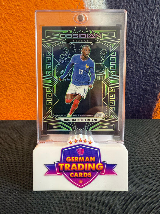 Randal Kolo Muani Electric Etch Green 2/5 - Panini Obsidian 2023-24