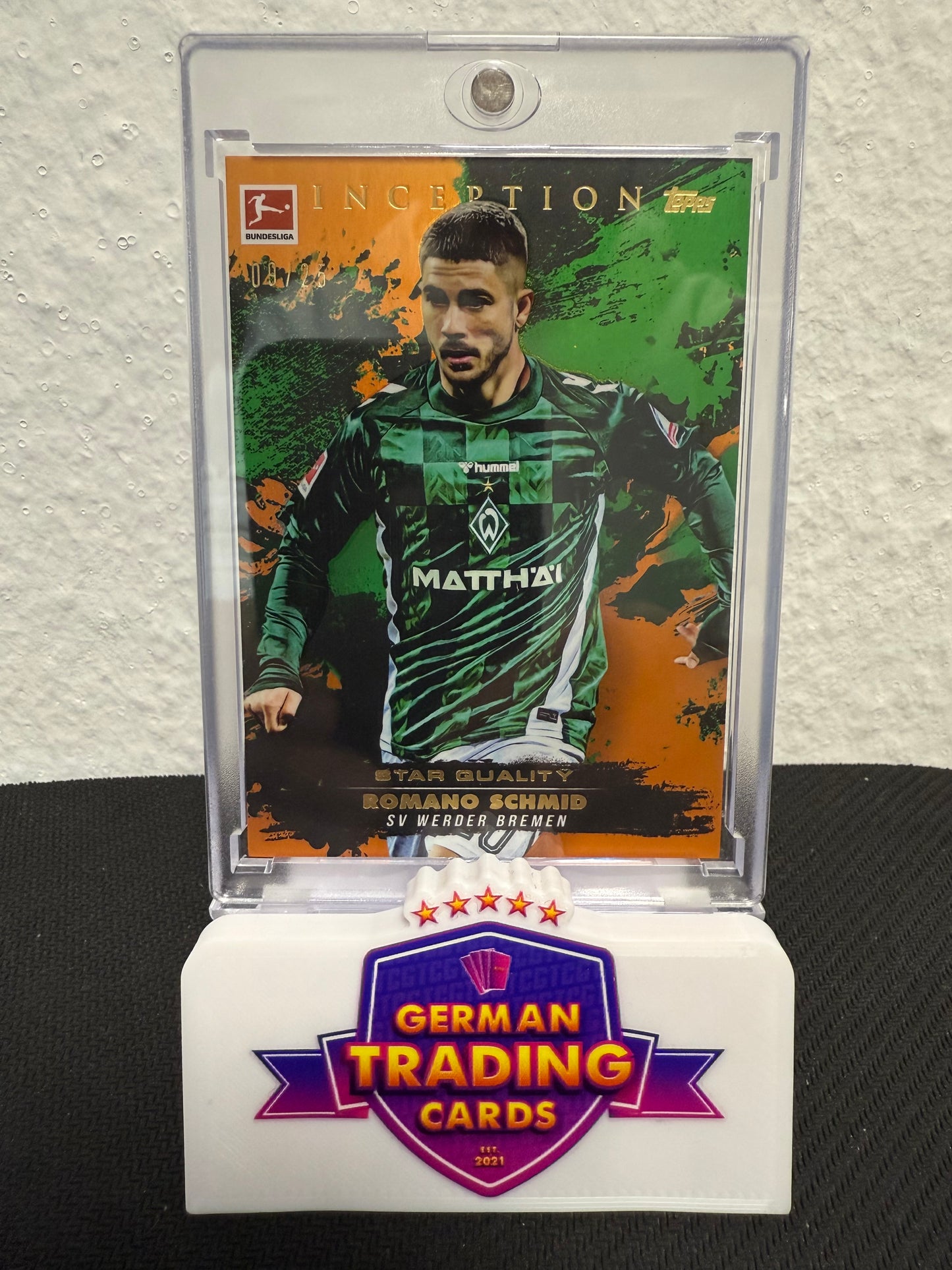 Romano Schmid 09/25 - 2024-25 Topps Bundesliga Inception
