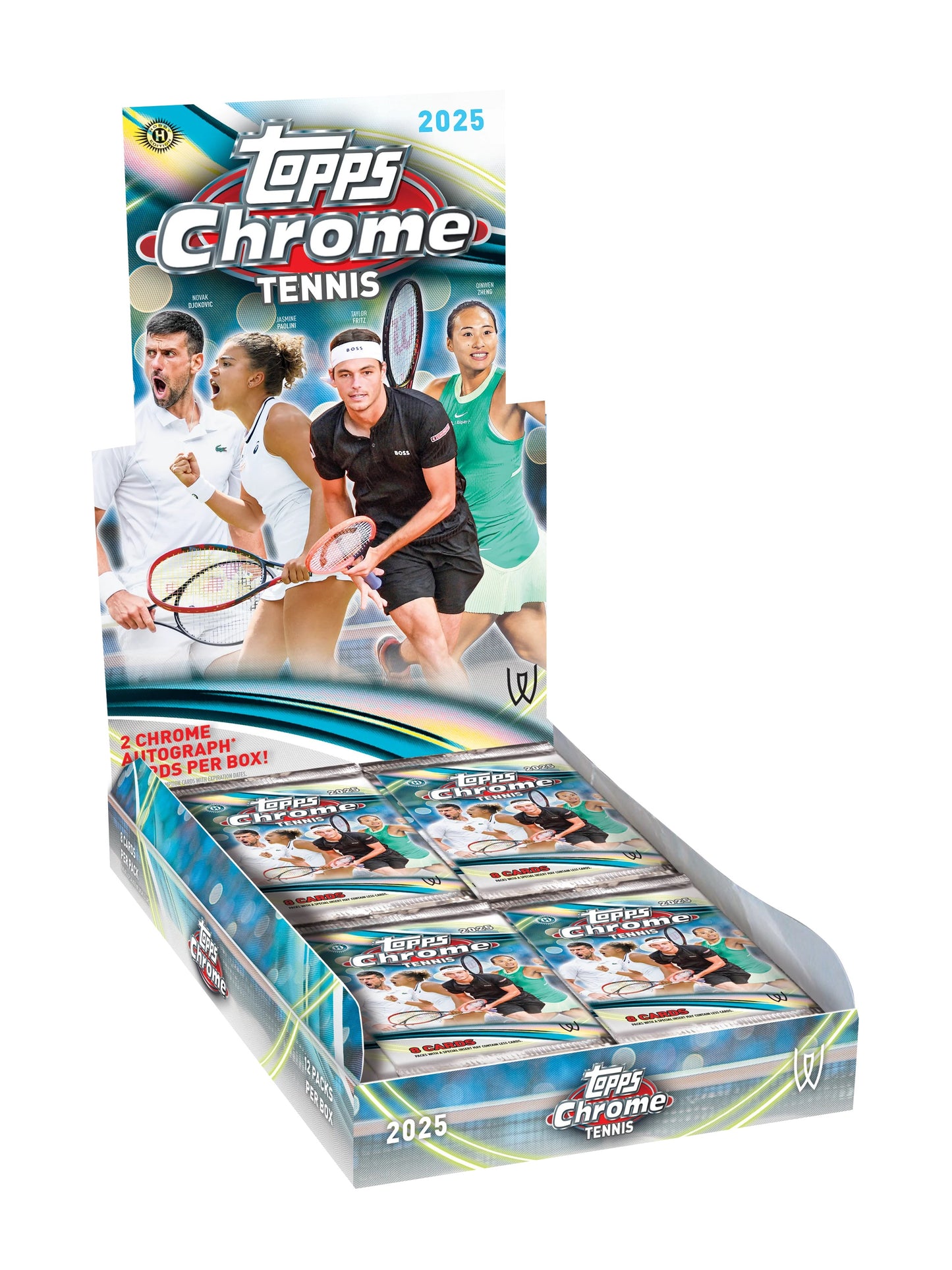 2025 Topps Chrome Tennis Hobby Box