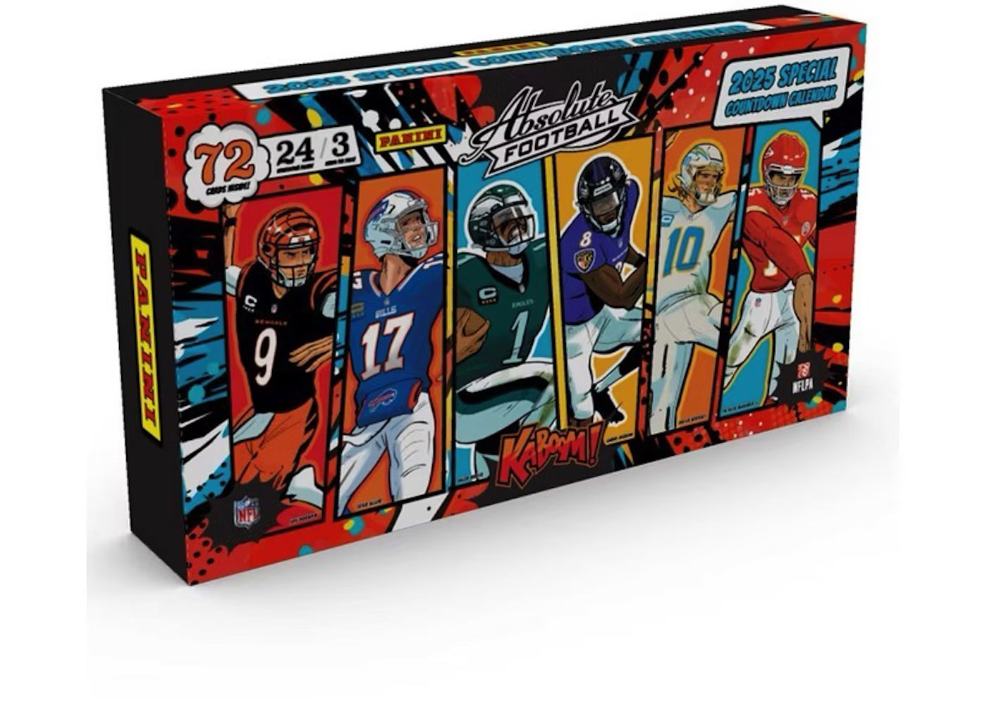 2025 Panini Absolute Football Countdown Calendar (Adventskalender)