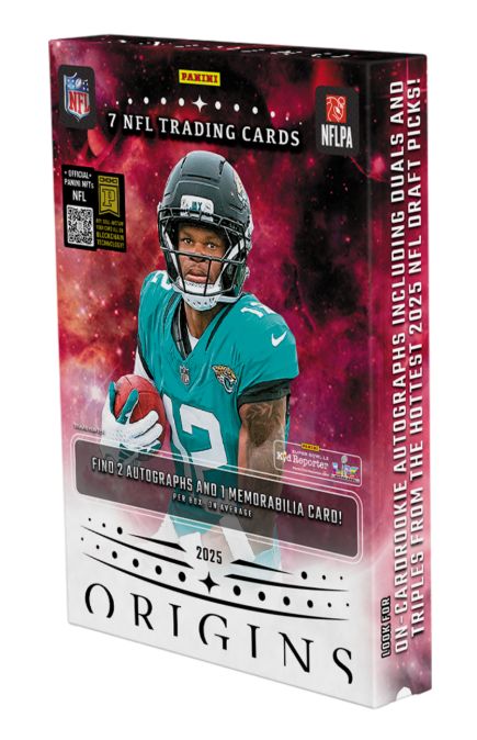 4 BOX + 8 BOX OPTION 2025 PANINI ORIGINS FOOTBALL HOBBY BOX - PICK YOUR TEAM