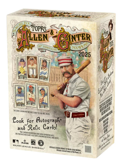 2025 Topps Baseball Allen & Ginter Value Box