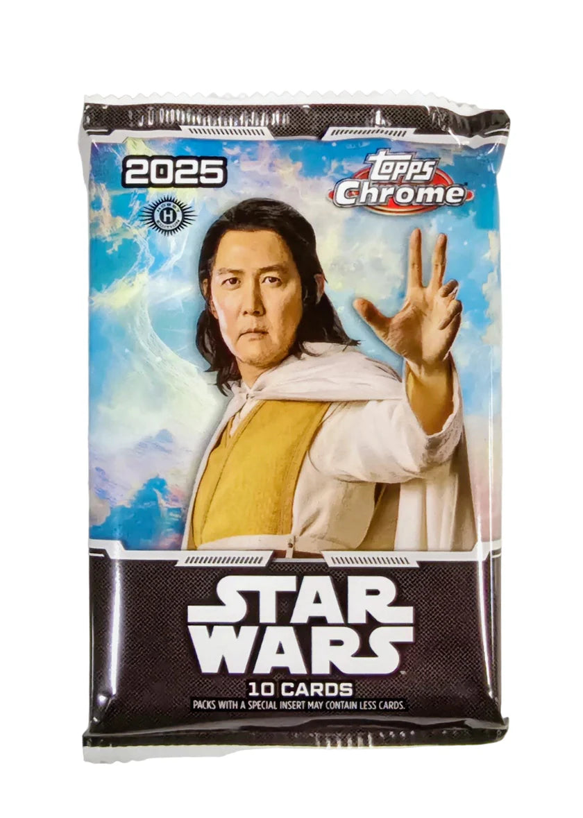 2025 Topps Star Wars Chrome Sapphire Hobby Pack