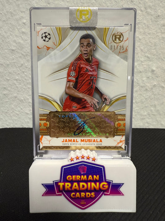 Jamal Musiala Auto 01/25 - 2024-25 Topps Reverence UCC