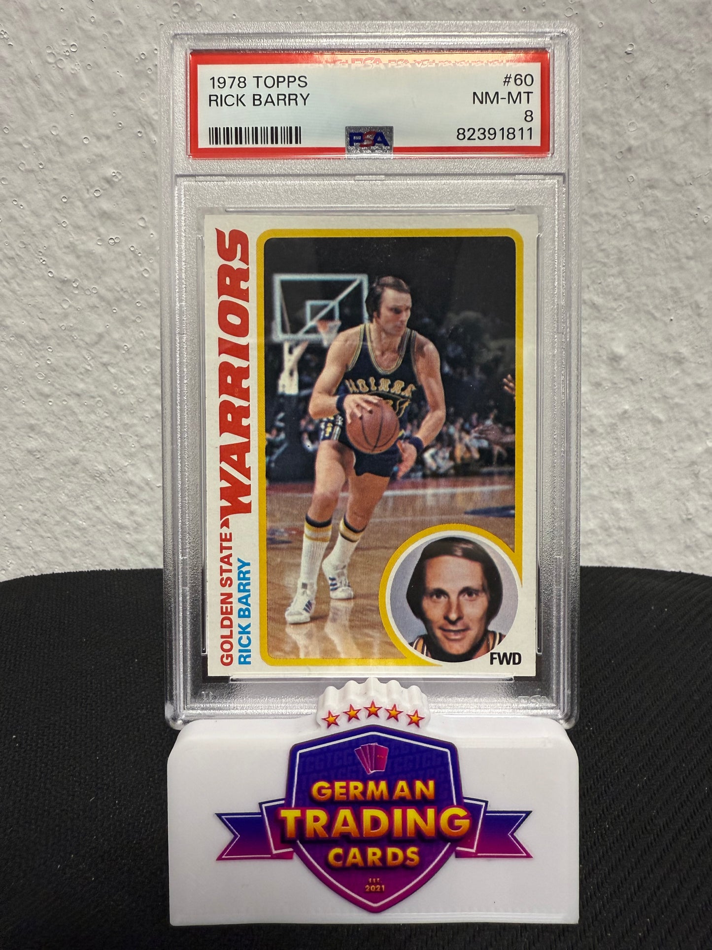 Rick Barry PSA 8 - 1978-19 Topps Basketball
