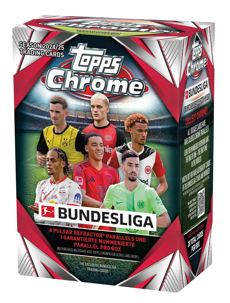 2024-25 Topps Chrome® Bundesliga Value Box