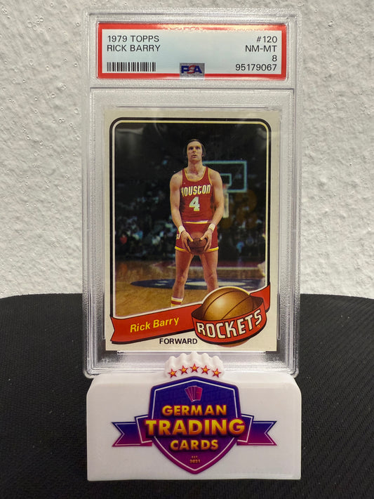 Rick Barry PSA 8 - 1979-80 Topps Basketball