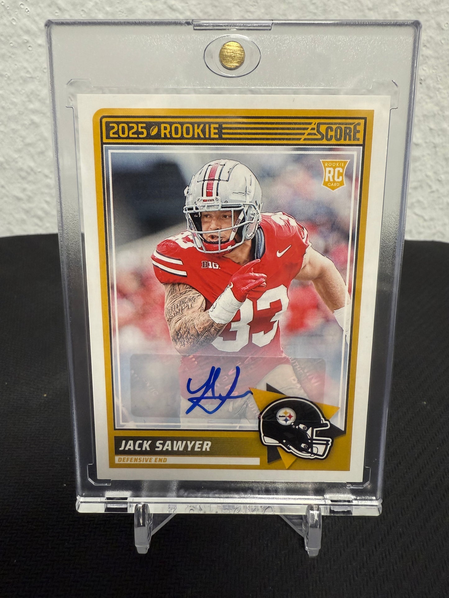 Jack Sawyer Rookie Auto - 2025 Panini Score Football