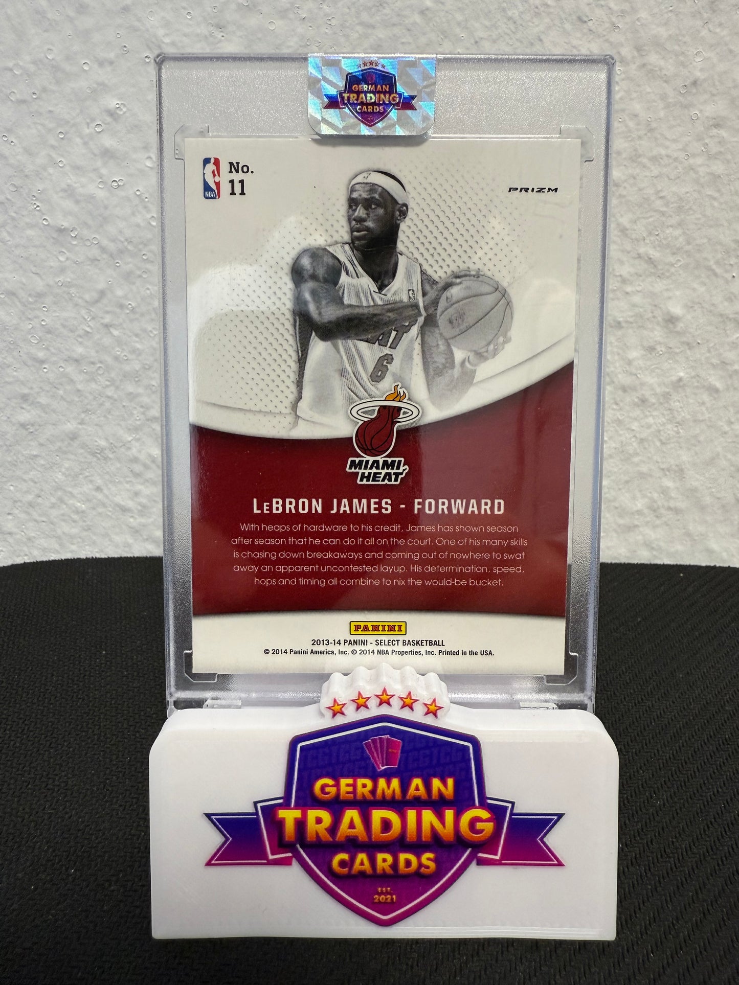 LeBron James Skills Silver - 2013-14 Panini Select Basketball