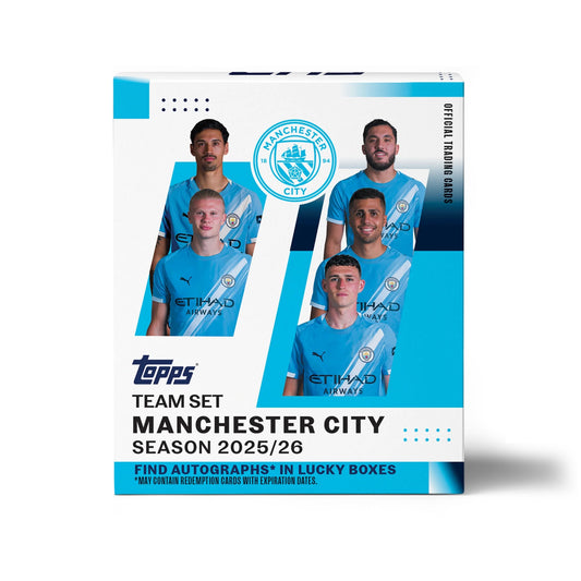 2025-26 Topps Manchester City Team Set