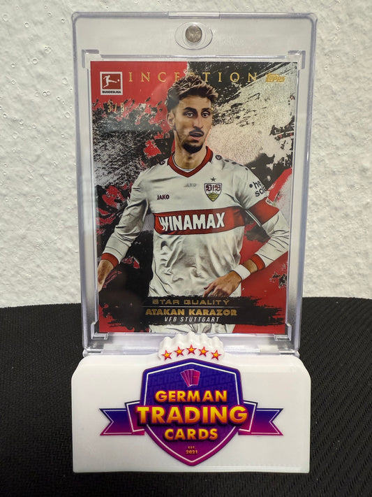Atakan Karazor 3/5 - 2024-25 Topps Bundesliga Inception
