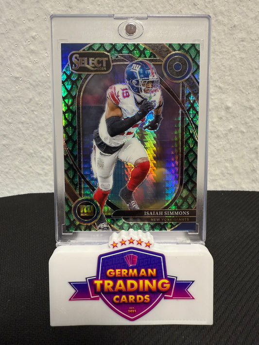 Isaiah Simmons Dragon Scale 15/81 - 2024 Panini Select International Football