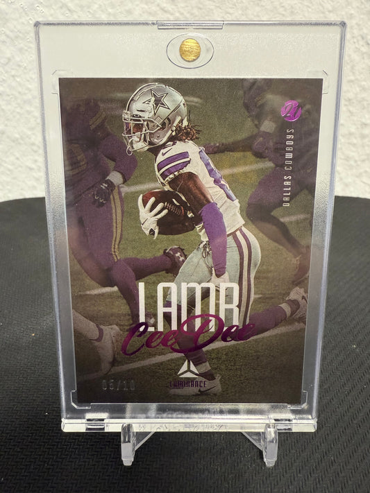 CeeDee Lamb 05/10 - 2021 Panini Luminance Football