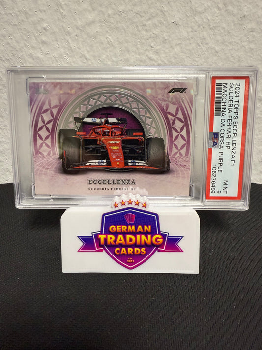 Scuderia Ferrari Macchina de Corsa 20/25 PSA 9 - 2024 Topps Eccellenza F1
