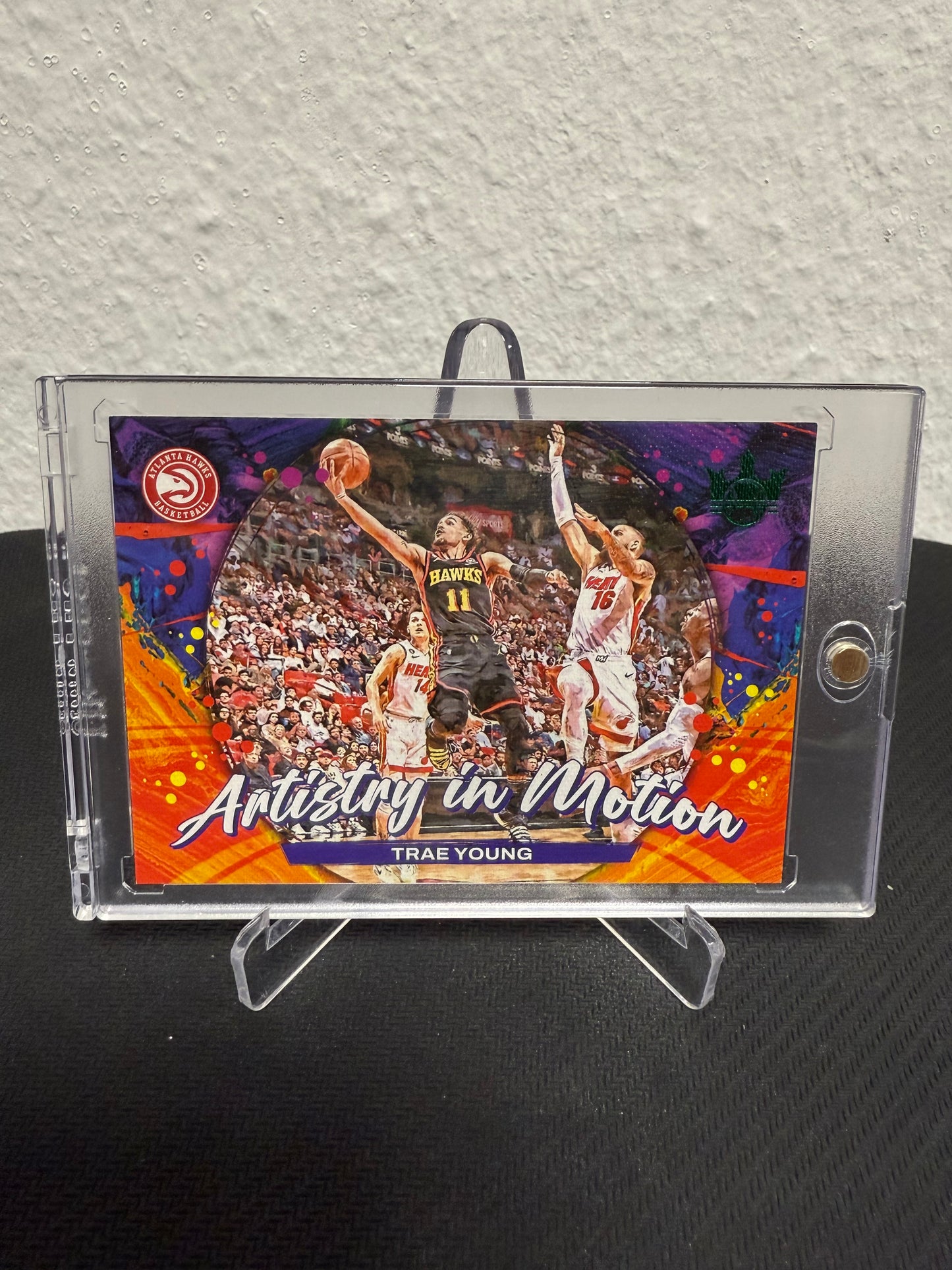 Trae Young Artistry in Motion 11/25 - 2023-24 Panini Court Kings Basketball