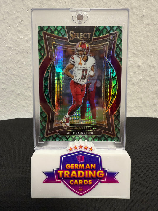 Mike Sainristil Rookie Dragon Scale 10/81 - 2024 Panini Select International Football