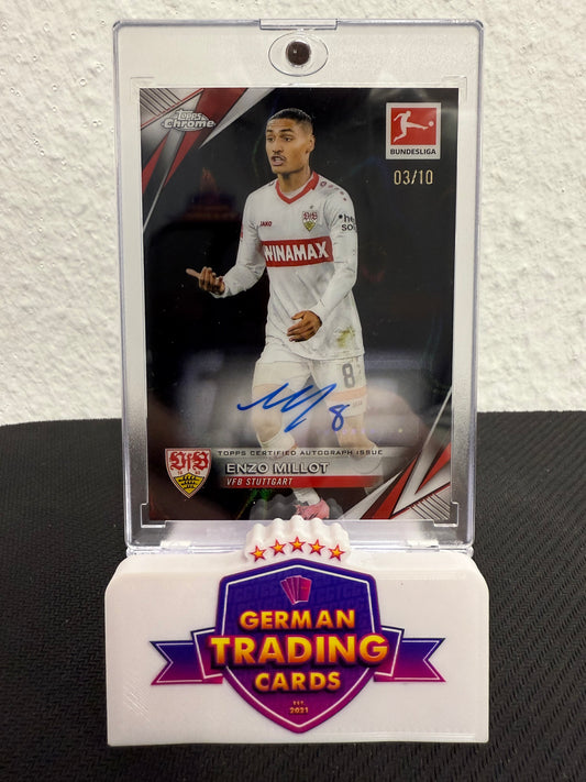 Enzo Millot Auto 03/10 - 2024-25 Topps Chrome Bundesliga