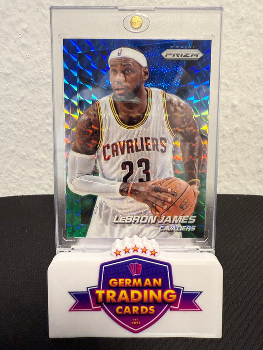 LeBron James Blue & Green Prizm - 2014-15 Panini Prizm Basketball