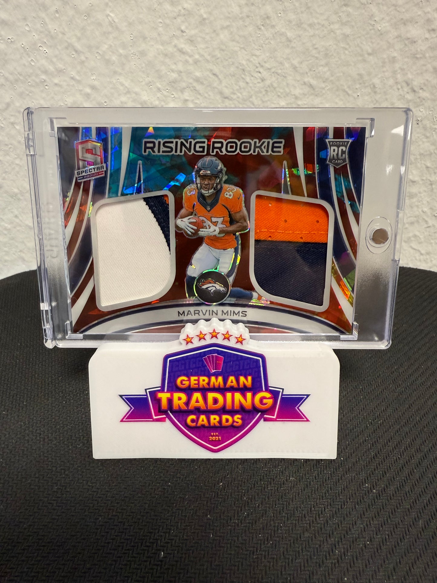 Marvin Mims Rookie Patch 19/40 - 2023 Panini Spectra Football