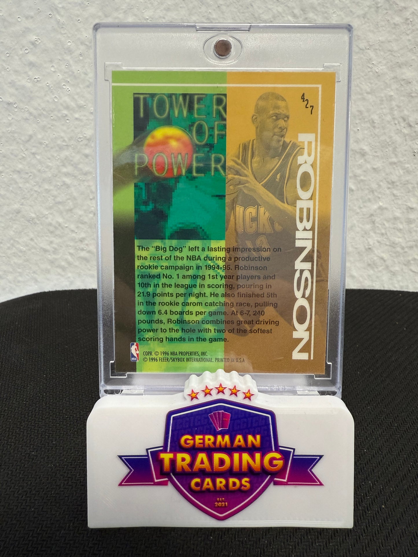 Glenn Robinson Tower of Power - 1995-96 Fleer