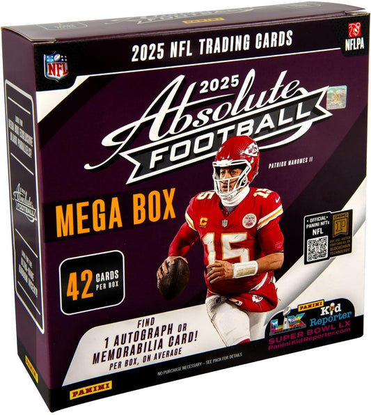 2025 Panini Absolute Football Mega Box