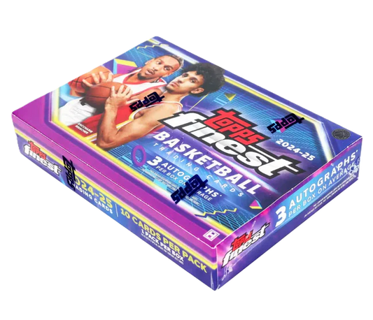FULL CASE (8 BOXEN) 2024-25 TOPPS FINEST BASKETBALL BREAKERS DELIGHT - PICK YOUR TEAM