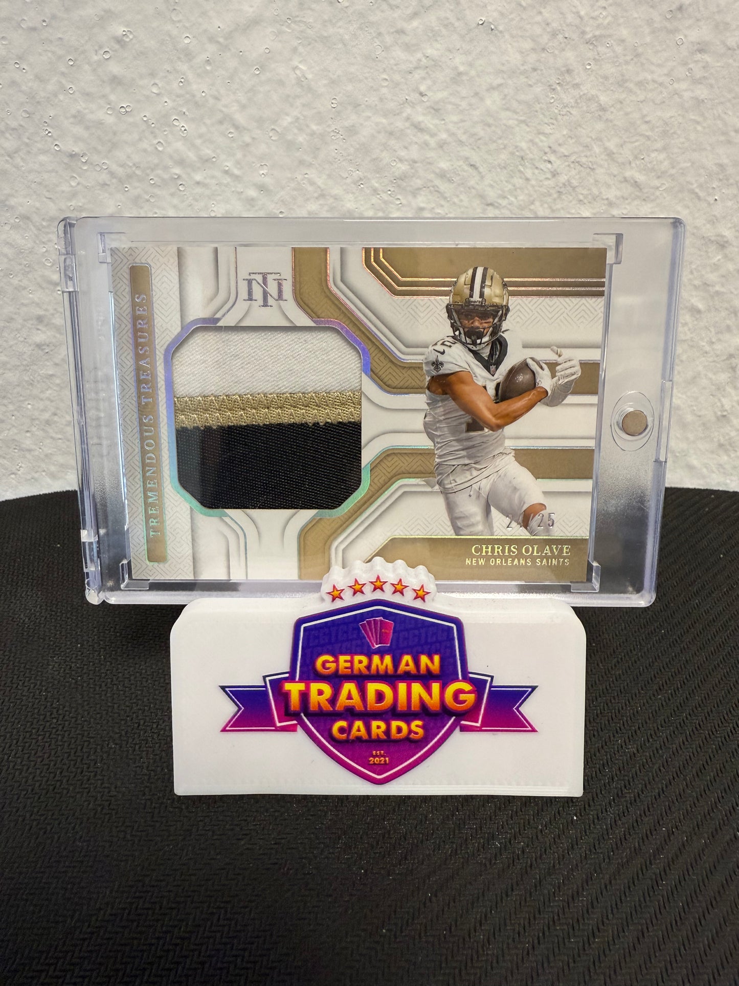 Chris Olave Patch 24/25 - 2024 Panini National Treasures Football