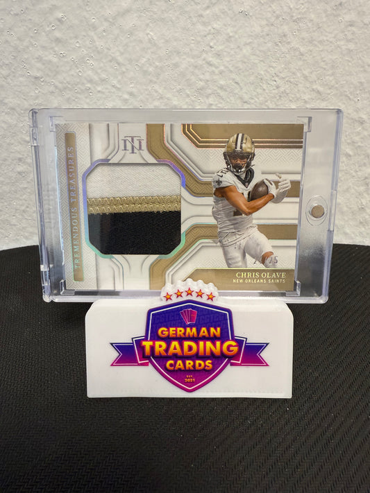Chris Olave Patch 24/25 - 2024 Panini National Treasures Football
