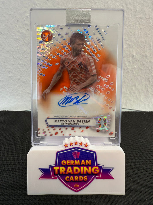 Marco van Basten Auto 19/25 - 2023 Topps Pristine Road to UEFA Euro 2024
