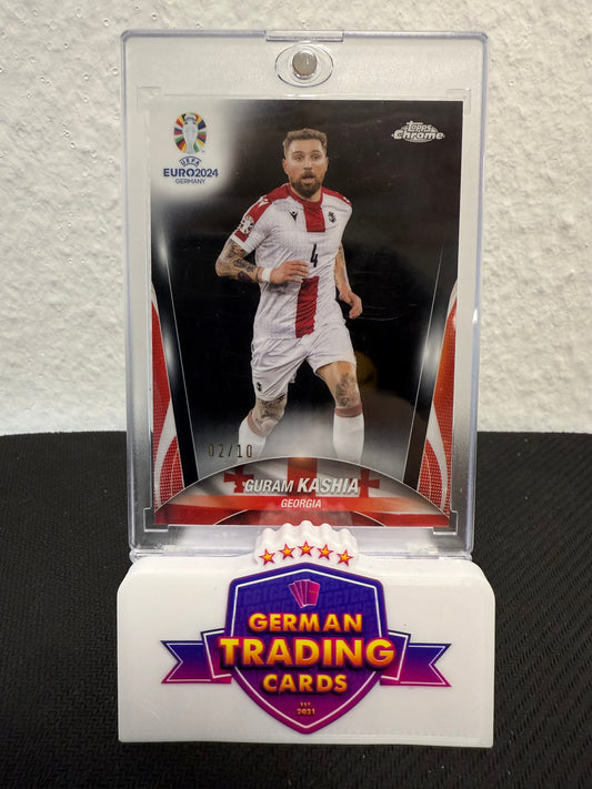 Guram Kashia 02/10 - 2024 Topps Chrome UEFA Euro