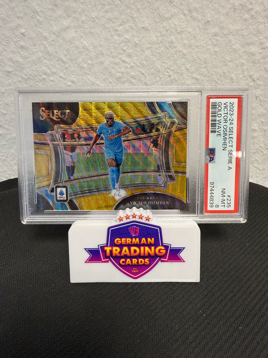Victor Osimhen Field Level 08/10 PSA 9 - 2023-24 Panini Select Serie A