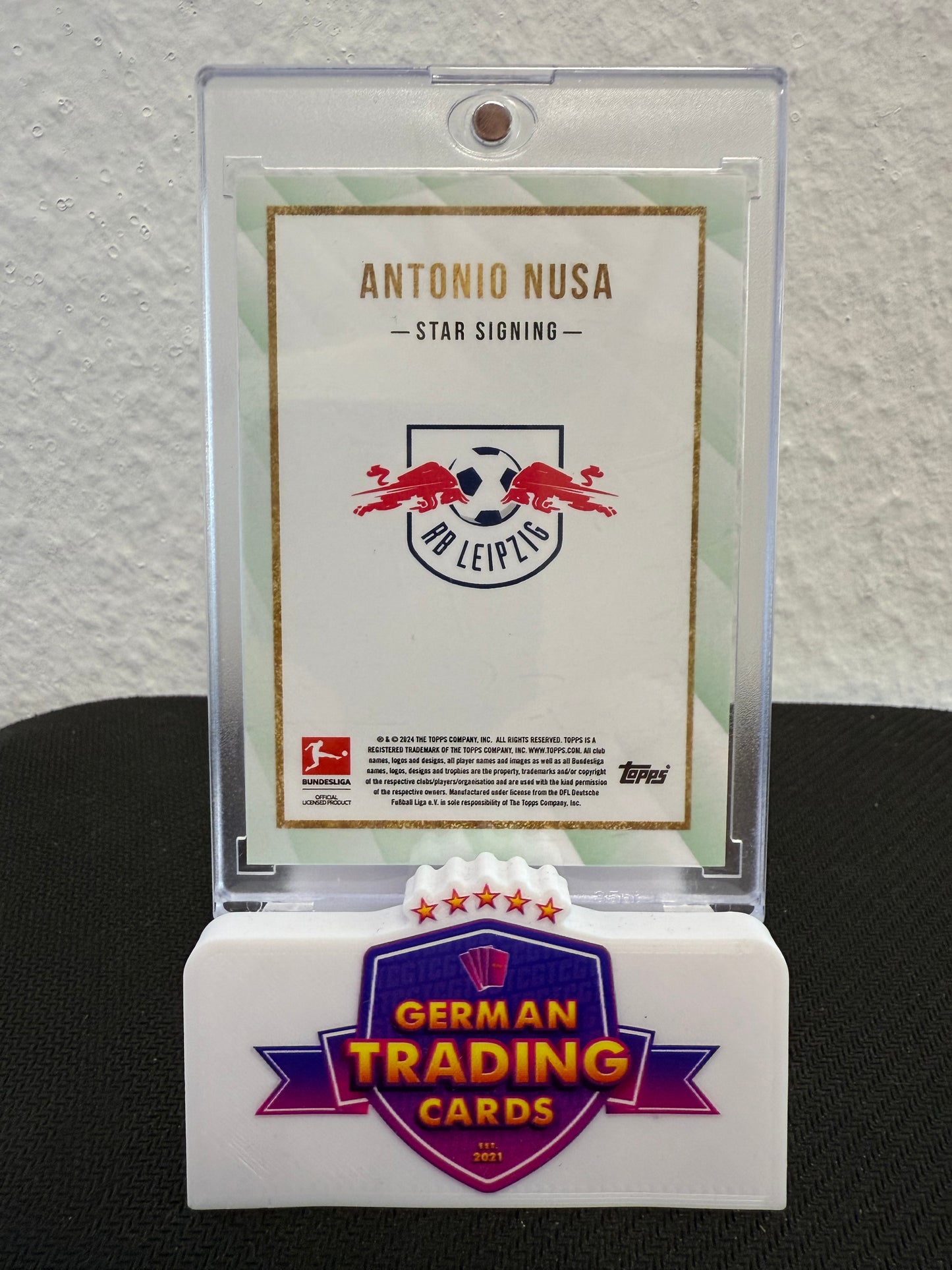 Anthony Nusa Auto 21/25 - 2024-25 Topps Bundesliga Summer Signings