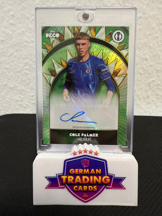 Cole Palmer Auto 92/99 - 2024-25 Topps Deco UCC