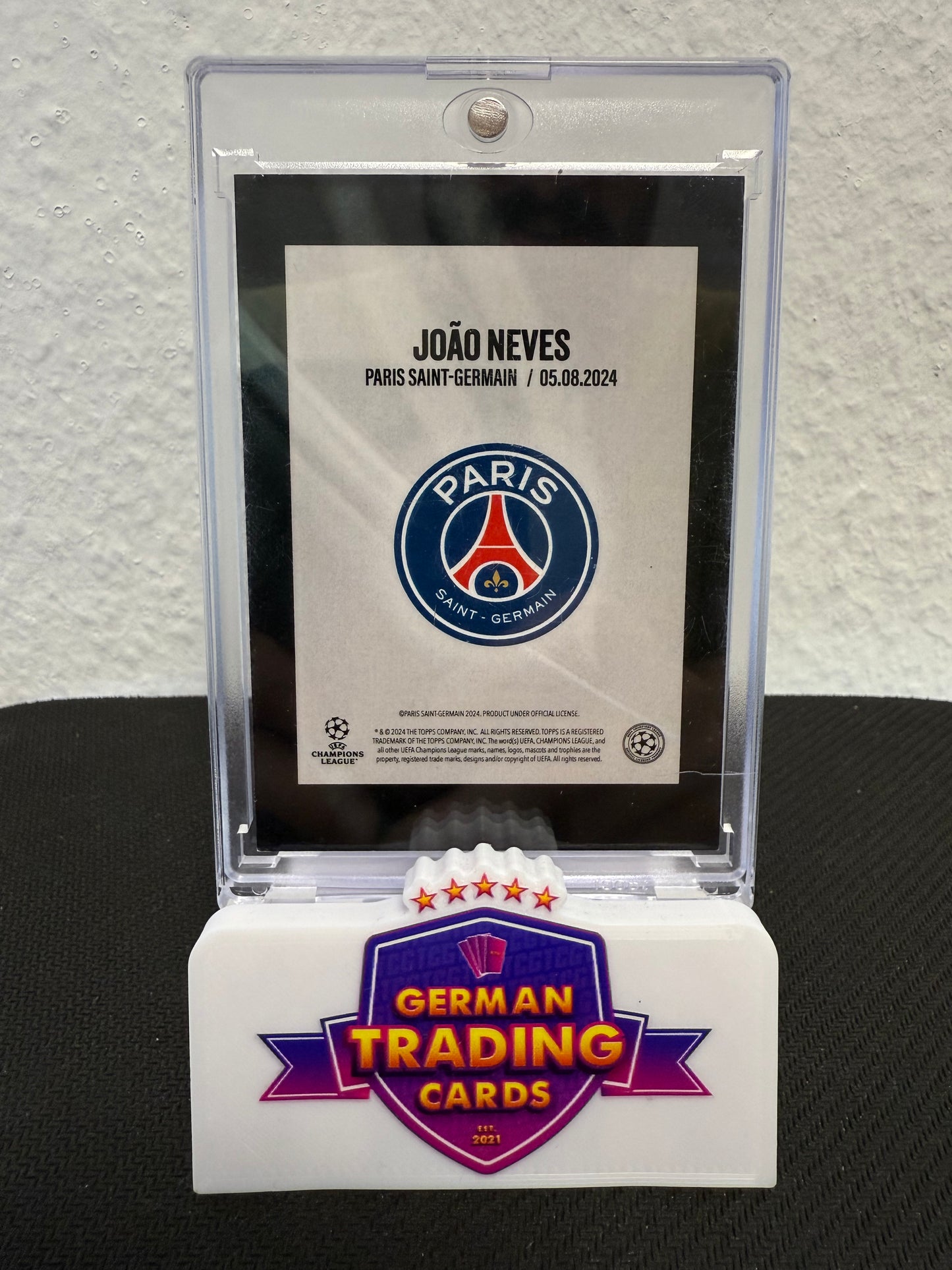 Joao Neves First Shirt Relic/Patch 18/49 -2024-25 UCC Summer Signings by Fabrizio Romano: Here We Go