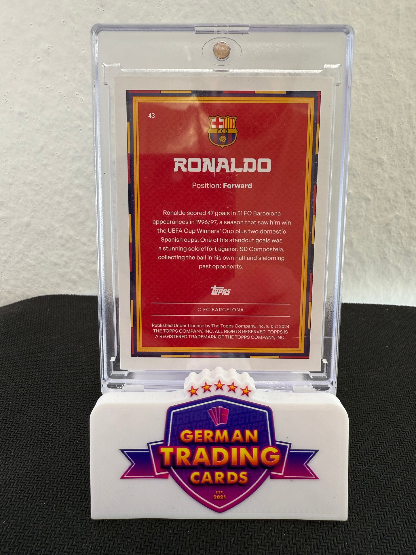 Ronaldo R9 24/25 - 2023-24 Topps Year of the Dragon China