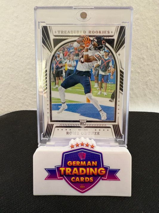 Rome Odunze Treasured Rookies 15/99 - 2024 Panini National Treasures Football