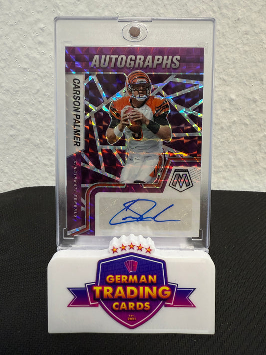 Carson Palmer Auto 05/35 - 2022 Panini Mosaic Football
