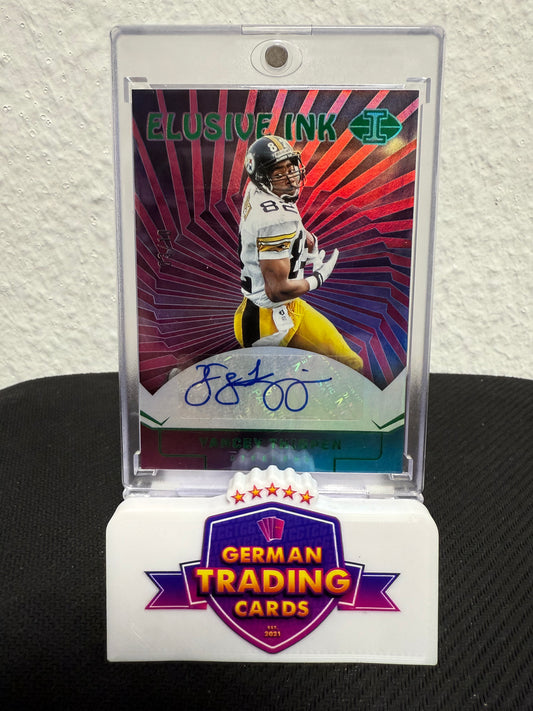 Yancey Thigpen Auto Elusive Ink 03/10 - 2024 Panini Illusions Football
