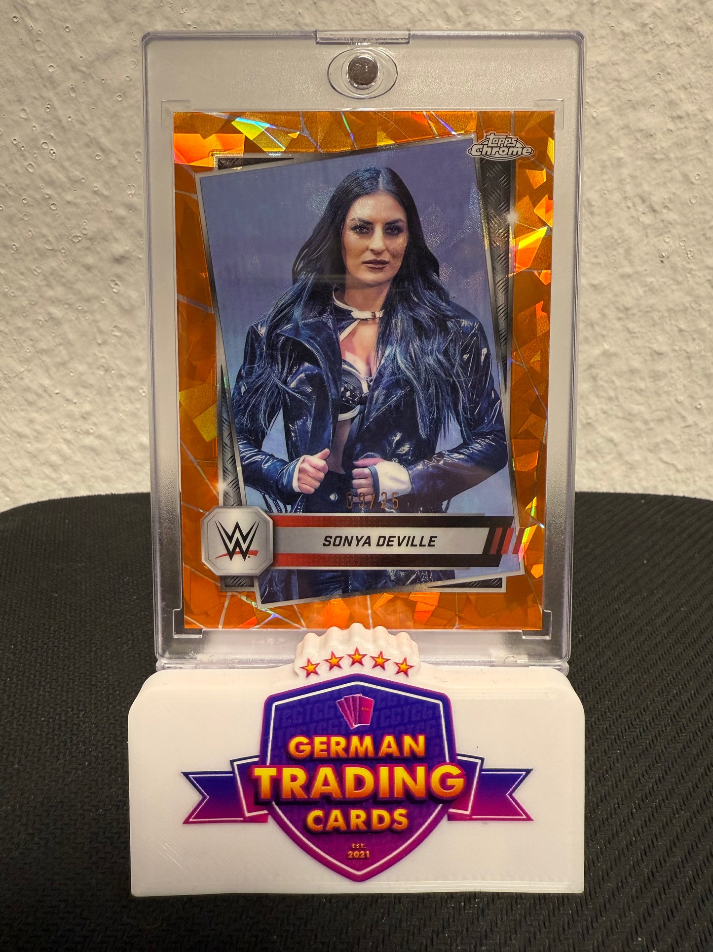 Sonya Deville 09/25 - 2025 Topps Chrome WWE Sapphire