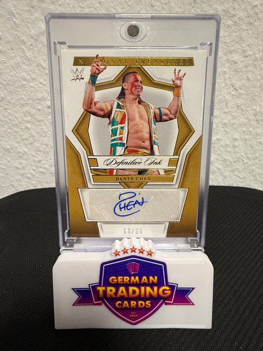 Dante Chen Auto 68/99 - 2024 Panini National Treasures WWE