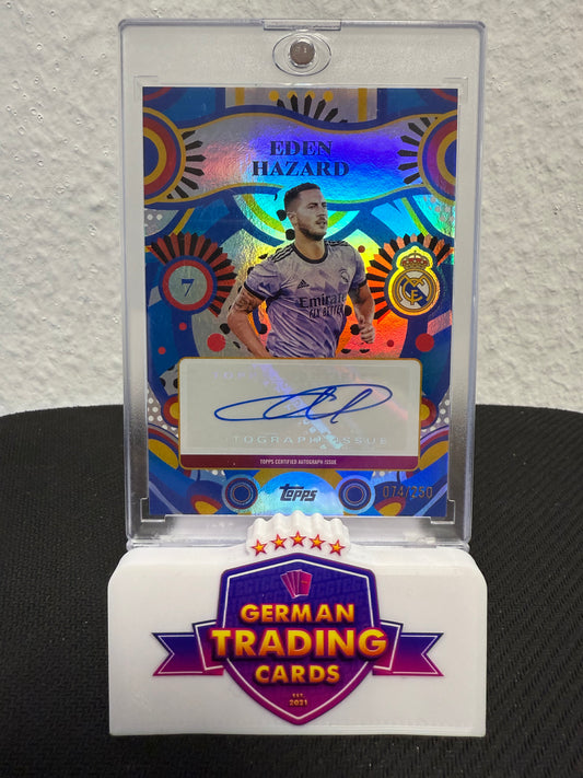 Eden Hazard Auto 074/250 - 2024-25 Topps Team Set Real Madrid CF