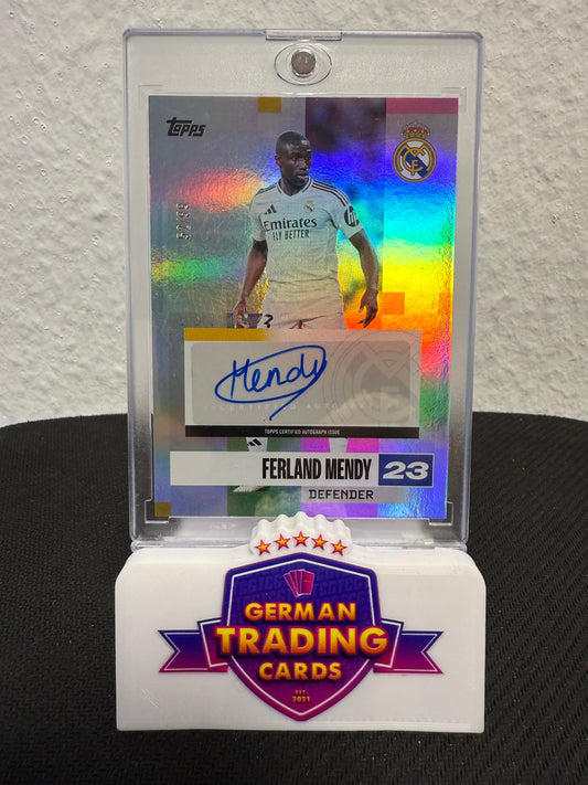 Ferland Mendy Auto 52/99 - 2024-25 Topps Team Set Real Madrid CF