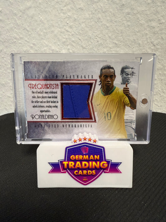 Ronaldinho Frequarista Game Worn Jersey 01/04 - 2024 Futera Unique