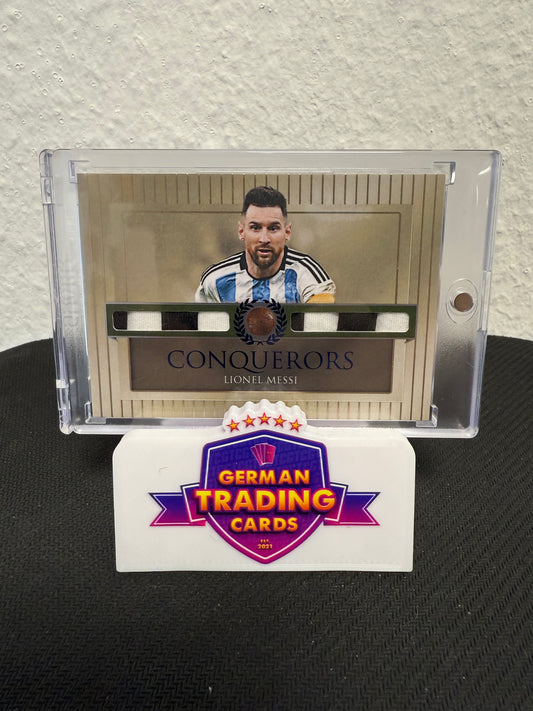 Lionel Messi Conquerors Game Worn Jersey 07/07 - 2024 Futera Unique